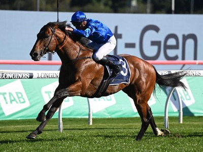 The four-horse team from Godolphin has arrived at Perth to c ...